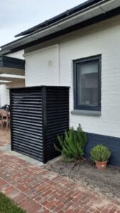 Airco ombouw kast zwart